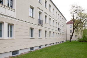 Mehrfamilienhäuser aus den 1950er-Jahren in Cottbus Mehrfamilienhäuser aus den 1950er-Jahren in Cottbus